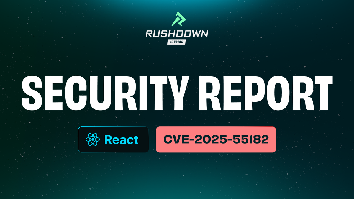 Security Report: CVE-2025-55182 in React Server Components and What It Means for Game Backend Services
